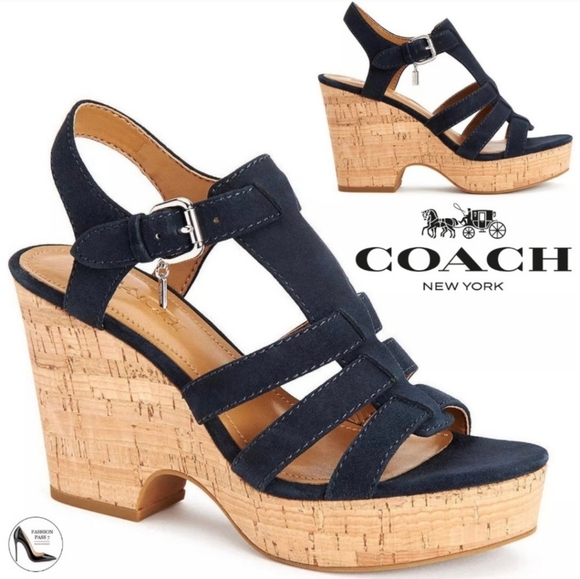 Coach Kennedy Womens Wedge - Picture 2 of 5